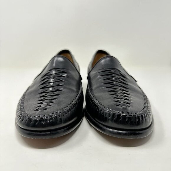 Rangoni Black Leather Slip on Loafer Shoes US Size 8.5 - Picture 4 of 15